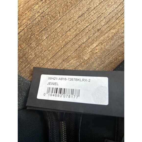 RTA Jewel Off The Shoulder Corset Top Black Womens Size 2 - Picture 10 of 10